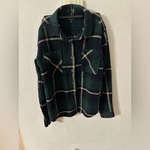 PACSUN Women’s Flannel Shirt Jacket Sz XS /S